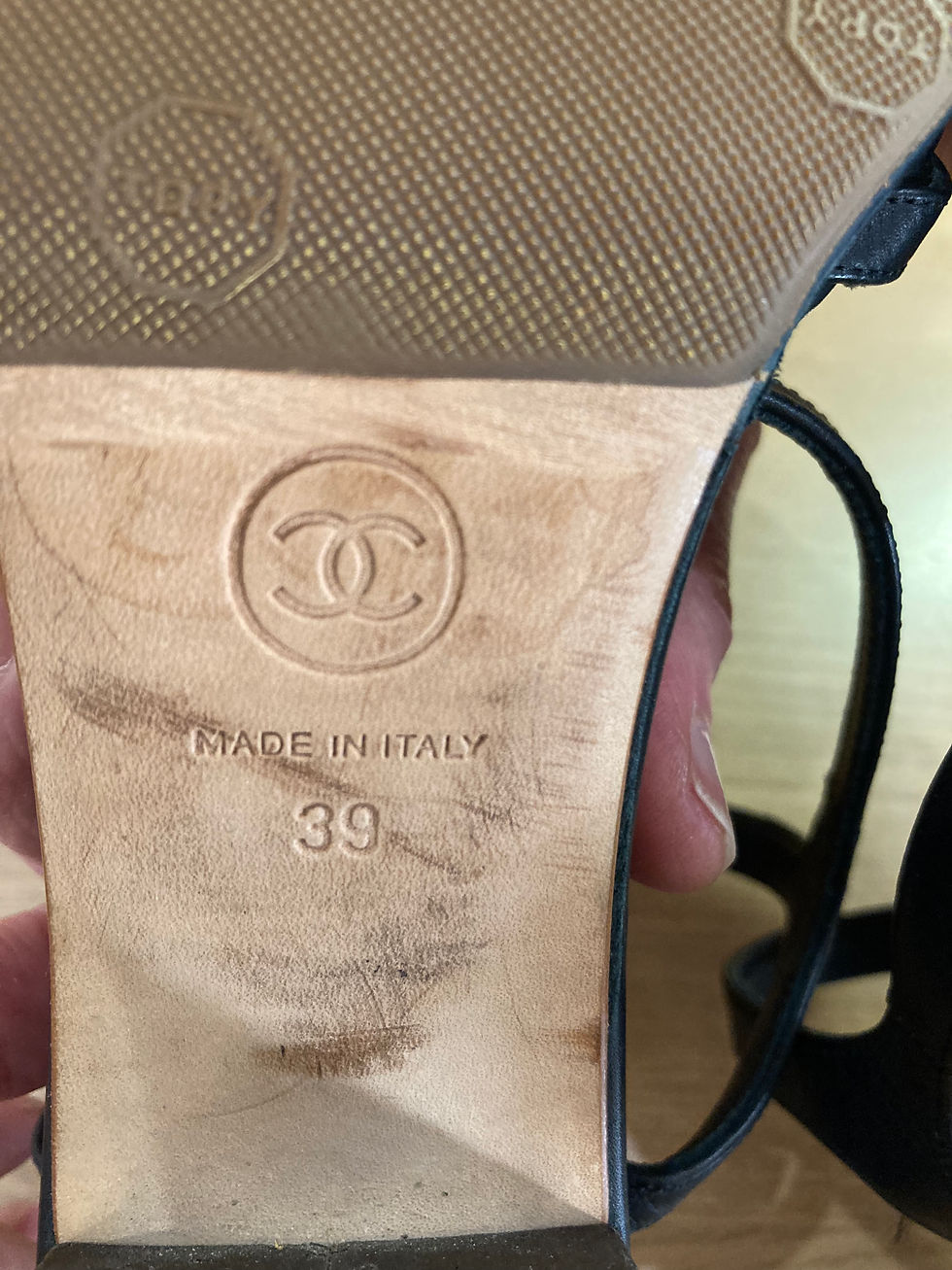 Thumbnail: Sandales Chanel T 39