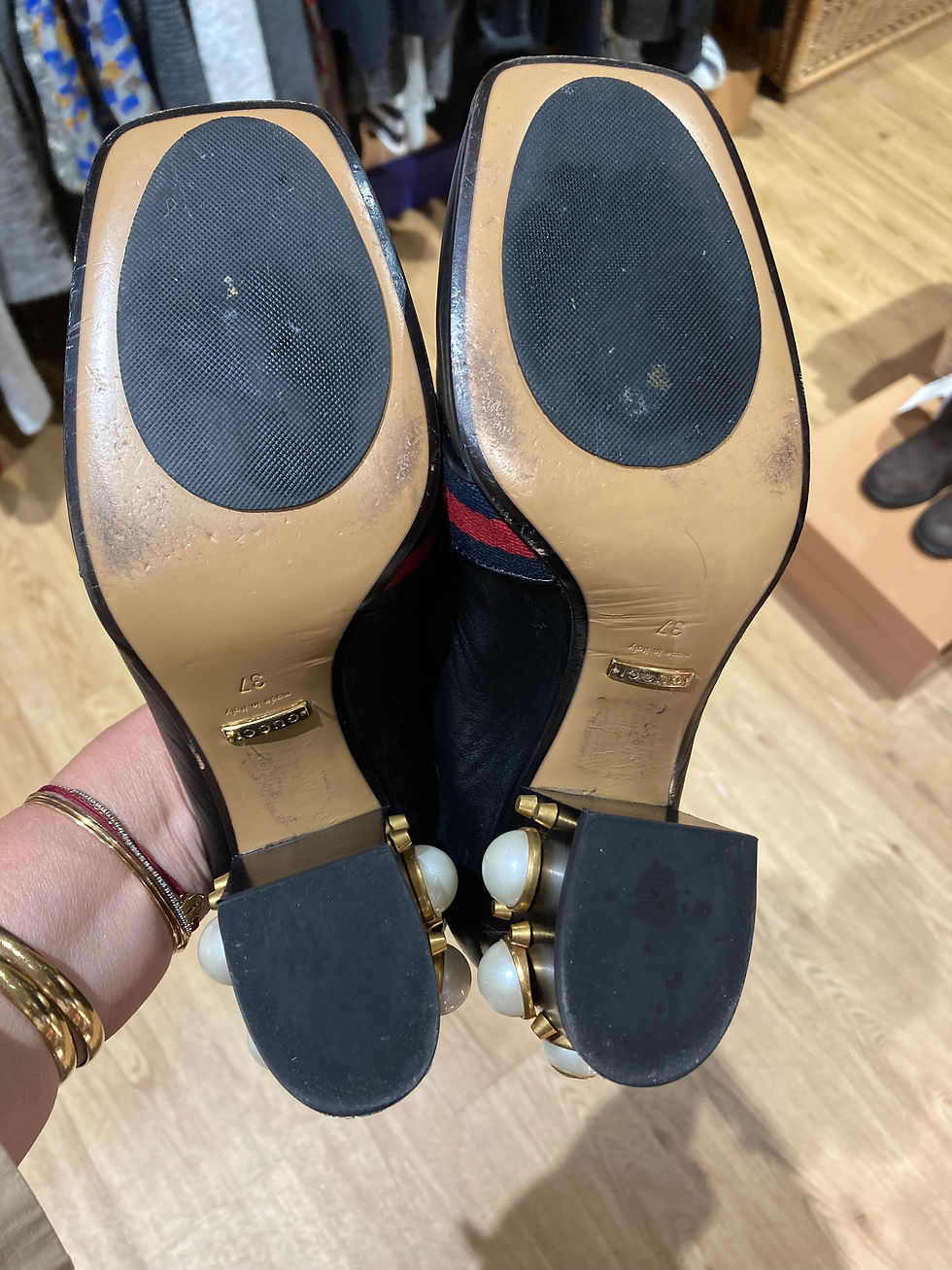 Thumbnail: Mocassins Gucci T 37