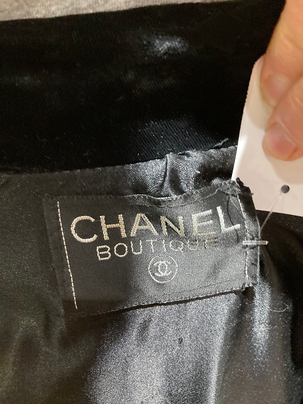 Thumbnail: Manteau cuir Chanel
