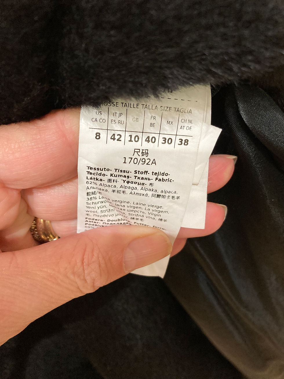 Thumbnail: Manteau Max Mara T40