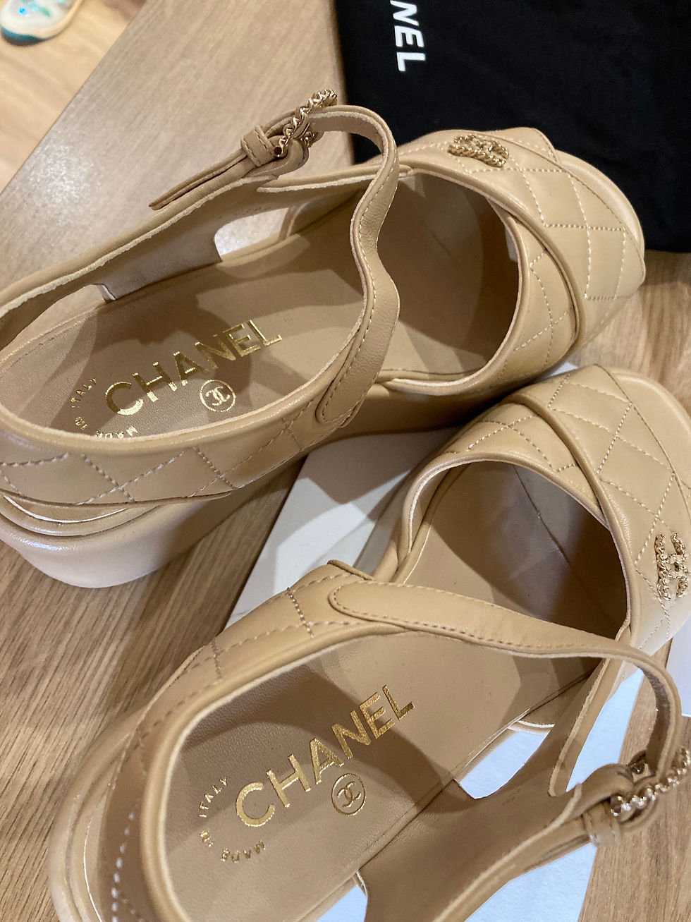 Miniature : Sandales Chanel T38C