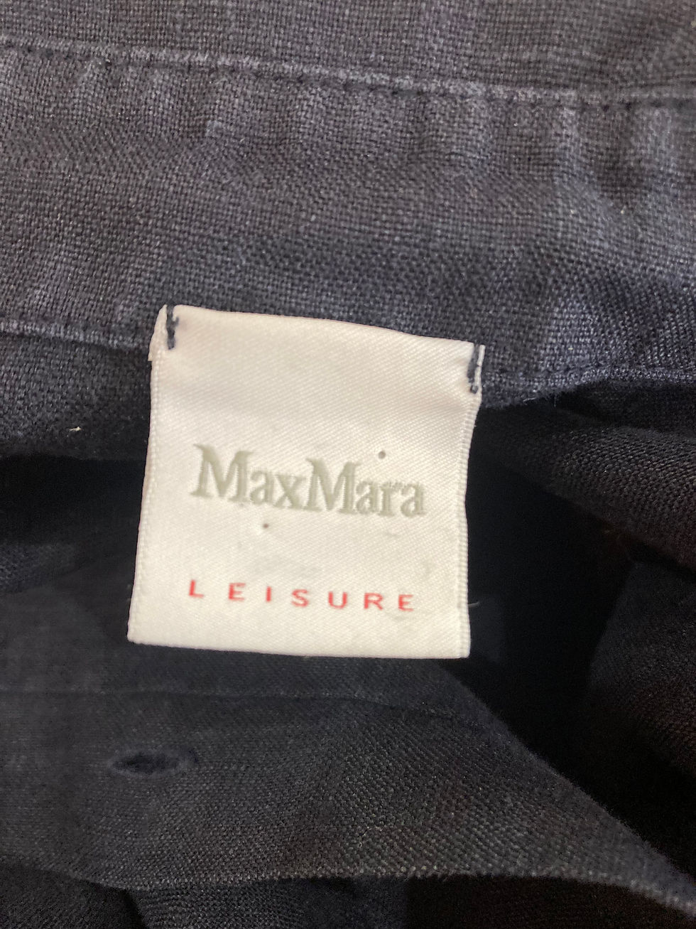 Thumbnail: Robe Max Mara bleu Marine T44