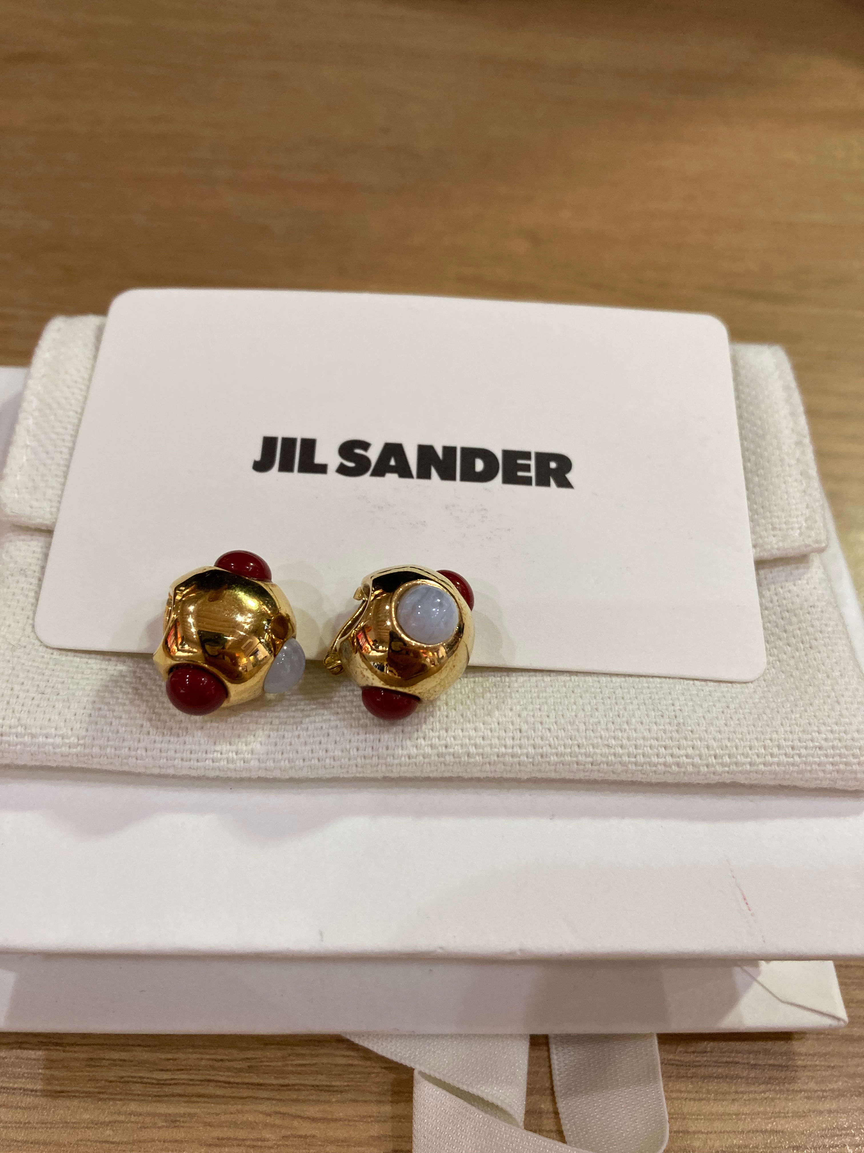 Boucles d’oreilles Jil Sander