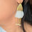 Thumbnail: Golden Fringe Drop Earrings