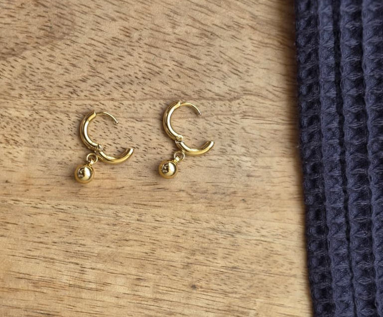 Echo Gold Hoops