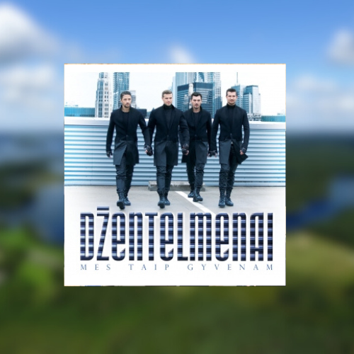Džentelmenai "Mes taip gyvenam" albumo viršelis