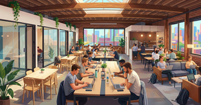 Ilustração Workplace