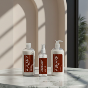 Launching the ASHARP Hair Care Line