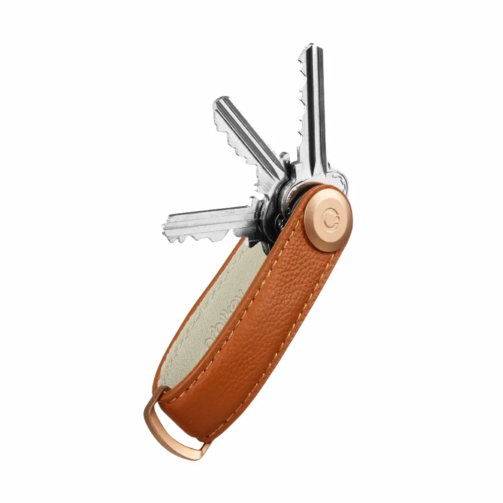 Pebbled Leder Amber