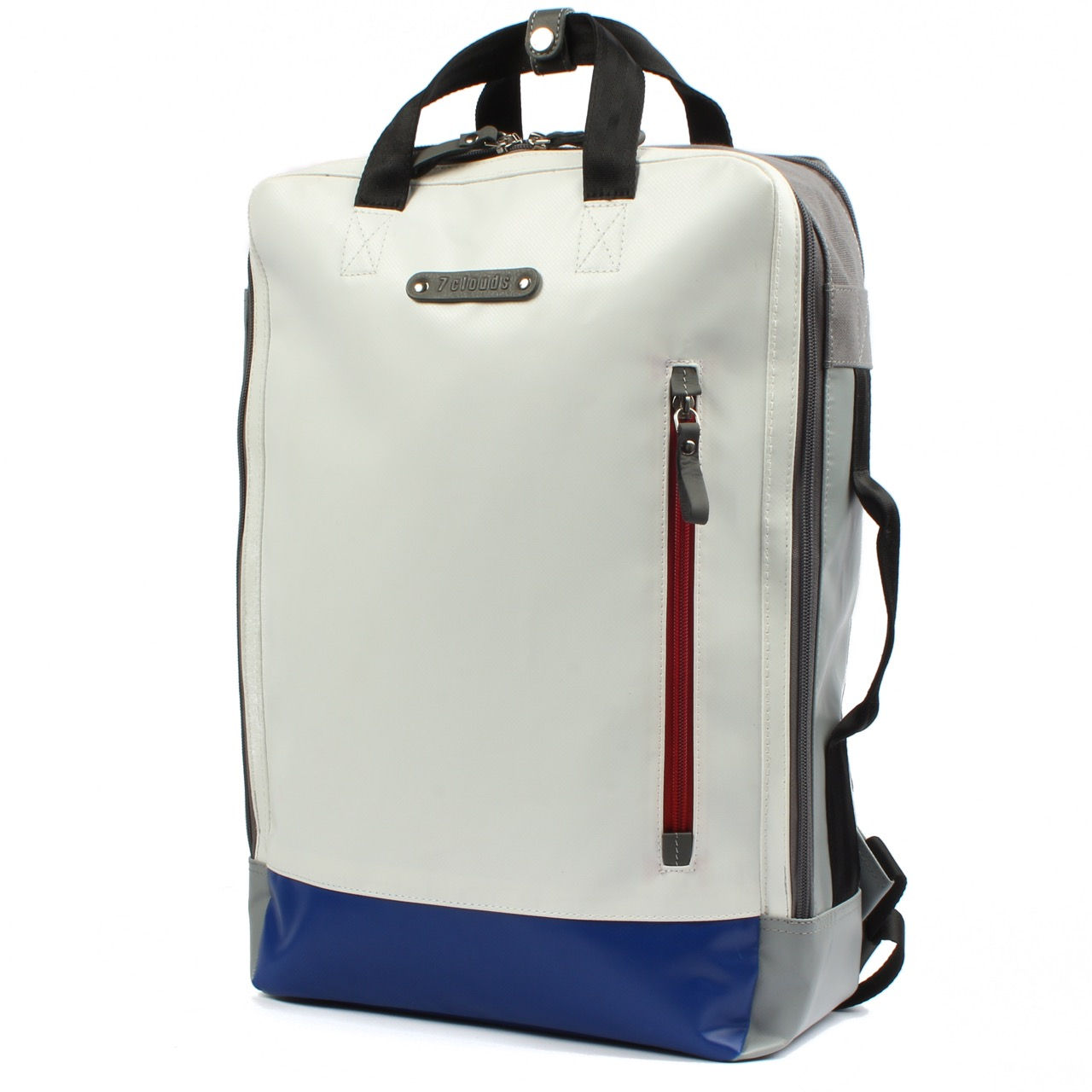 7clouds - Rucksack Agal 7.2 M - white-blue-red