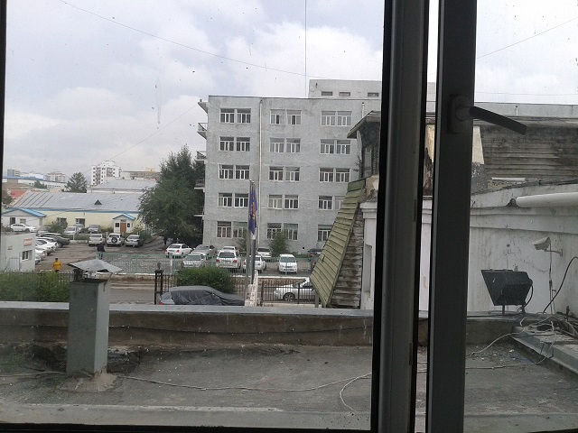My view from the hotelroom
