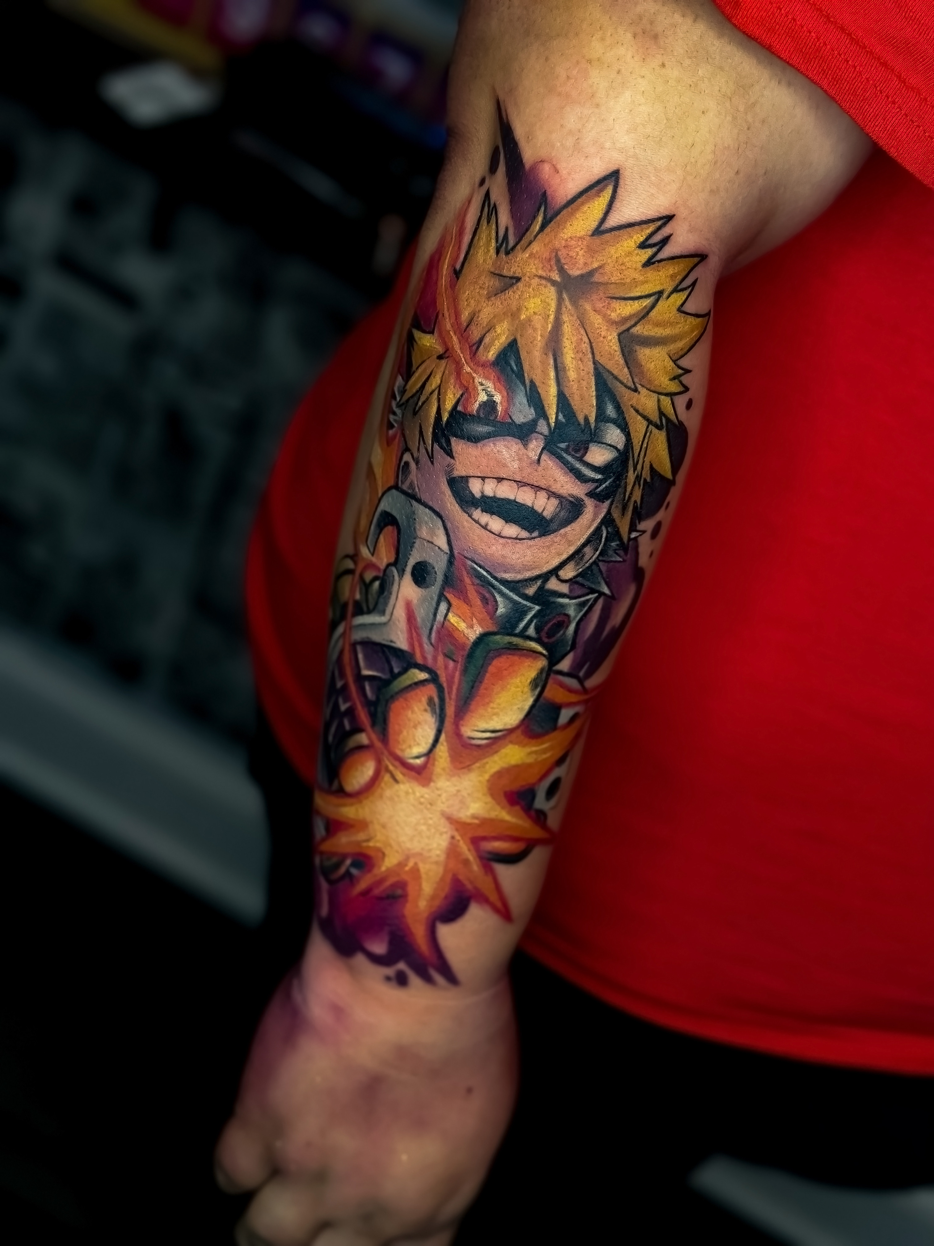 Bakugo Mimik Tattoos