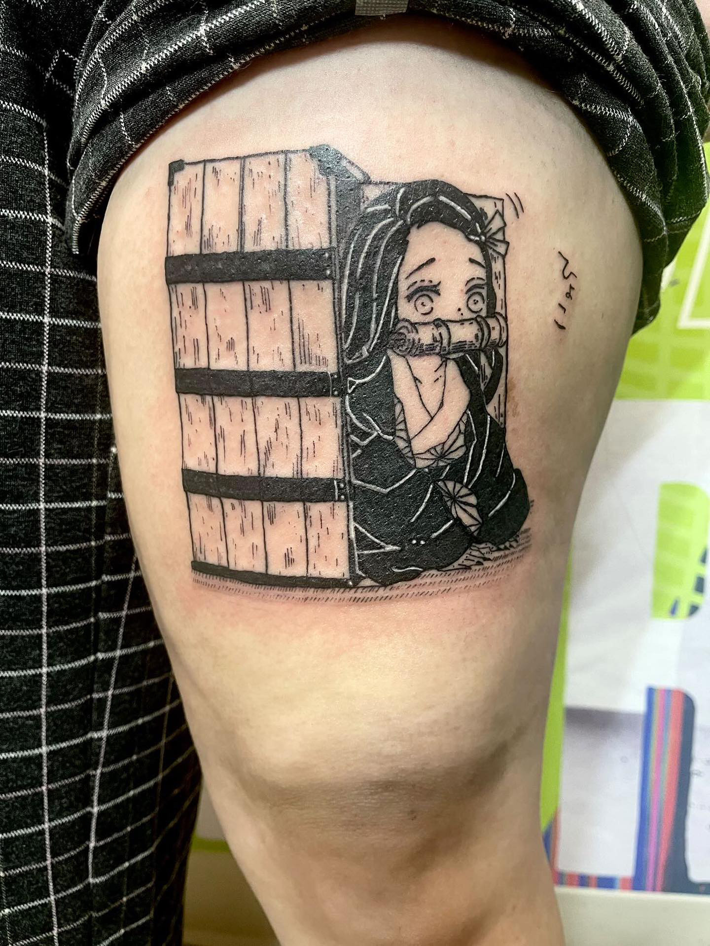 Nezuko Mimik Tattoos