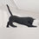 Miniature : Sculpture, Le Chat noir ...