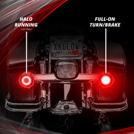 Thumbnail: MOTORCYCLE REAR LED TURN SIGNAL KIT 1157 1156 FOR HARLEY INDIAN