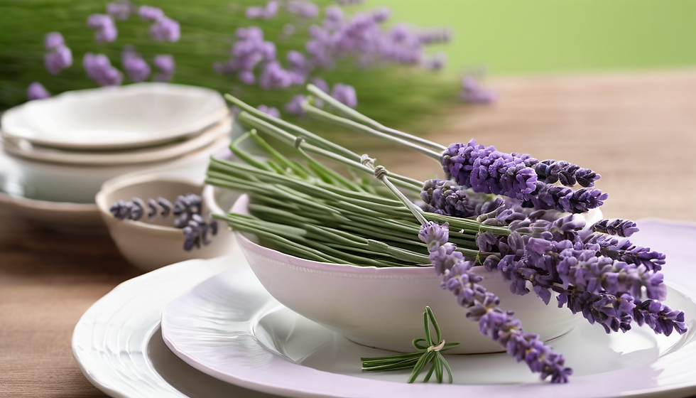 Lavender Infused Dining Experience