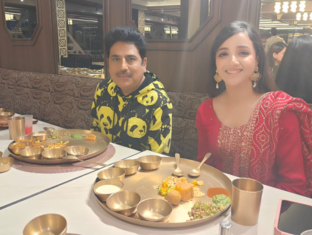 Shritama Mitra aka Anjali Awasthi and Shailesh Lodha aka Ramesh Patel From Star Plus Show Advocate Anjali Awasthi Celebrate The Festival Of Navratri In The City Of Ahemdabad! Shritama Mitra Shares Her