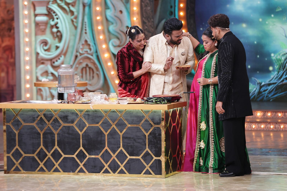Bharti Singh brings a hilarious aaloo paratha cook-off challenge to the grand finale of COLORS’ ‘Dhamaal with Pati Patni Aur Panga’