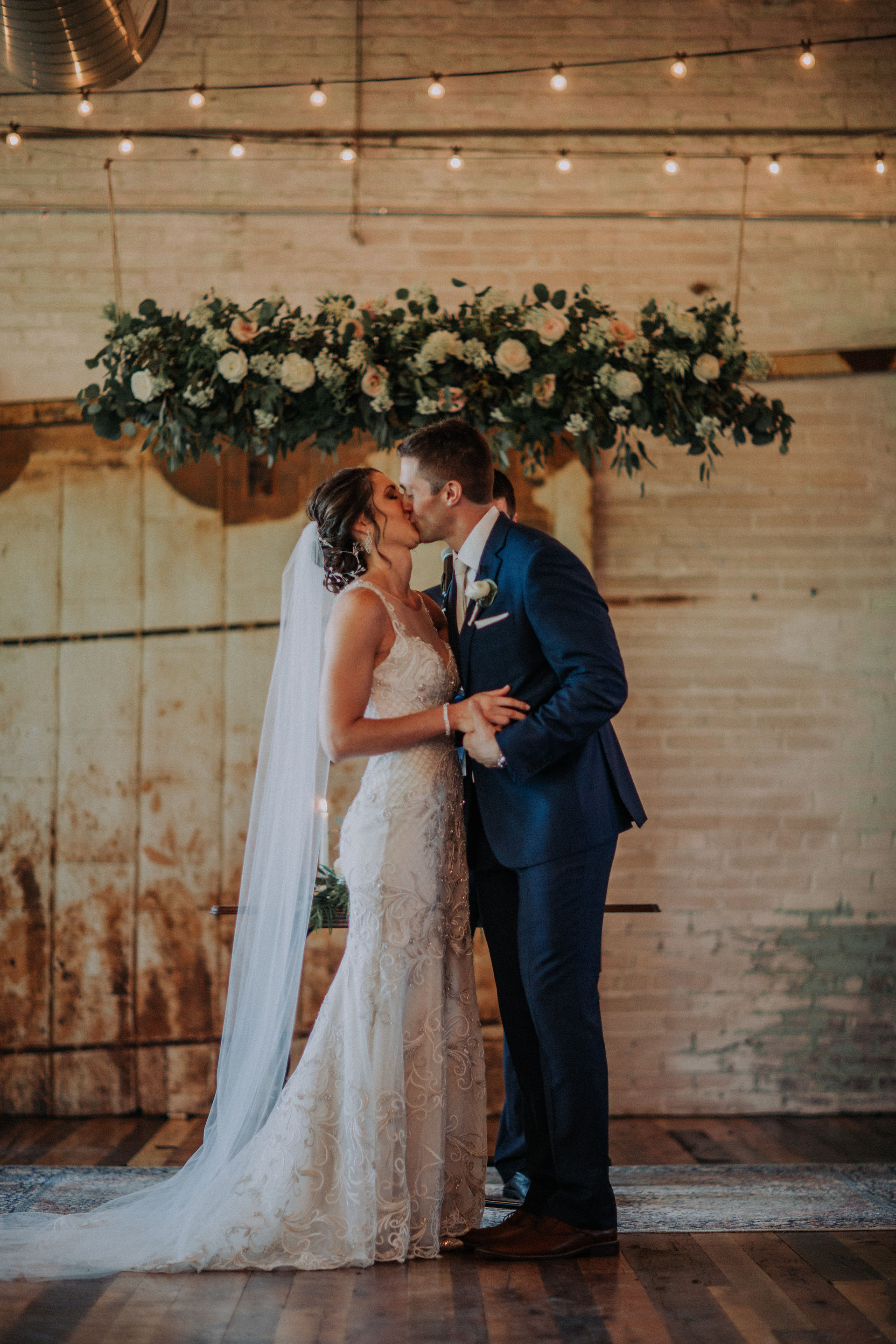 Journeyman Distillery Wedding Day Bride Groom Ceremony 