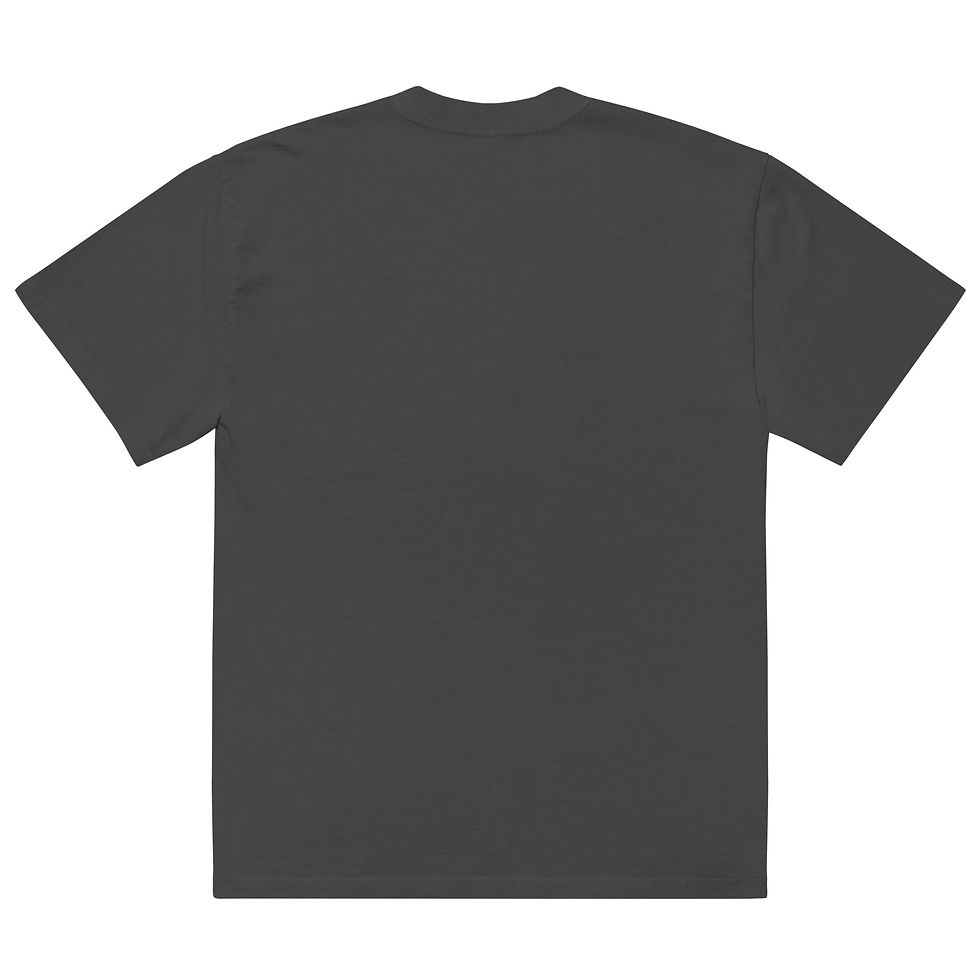 Miniatura: Embroidery faded t-shirt "For real."