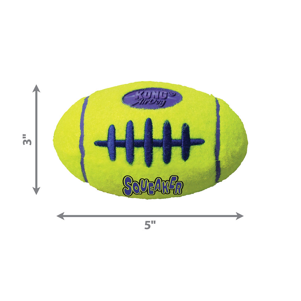 Thumbnail: Kong AirDog Football Squeaker - M