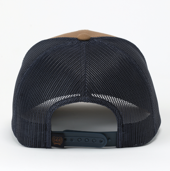Thumbnail: Cinch Meshback Cap - Brown & Navy