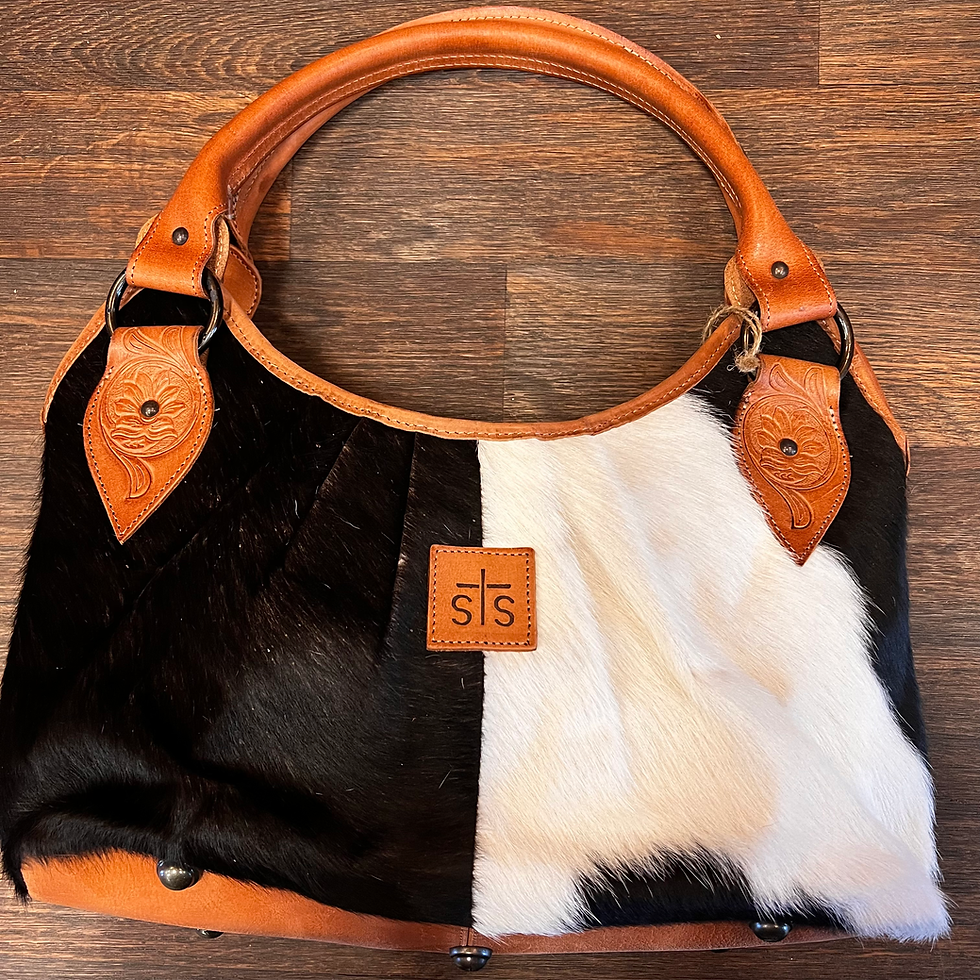STS Ranchwear Yipee Kiyay Hobo Bag