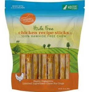Canine Naturals Hide Free Small 10pk - Chicken