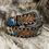 Thumbnail: Nocona Belt - Painted Blue Floral 