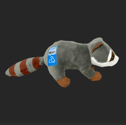 Spunky Pup CleanEarth - Large Raccoon Plush
