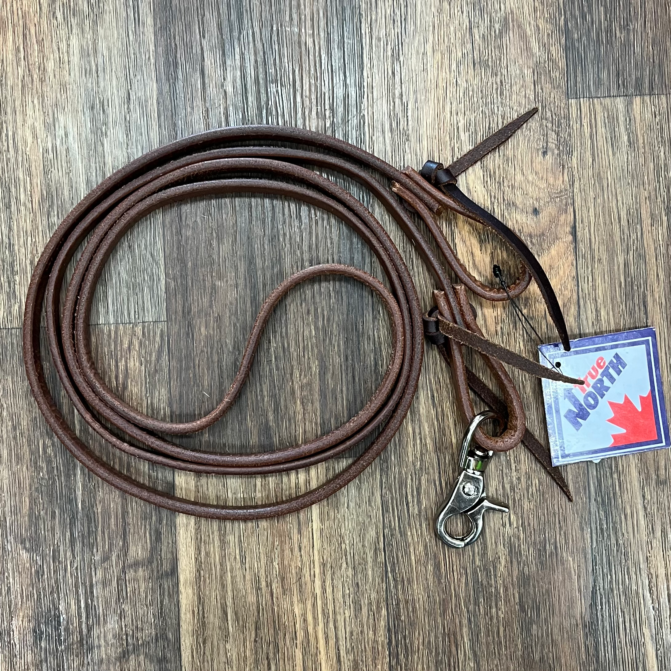 Heavy Oil Flat Roper Reins 5/8” x 7’