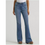 Thumbnail: Ladies Retro Wrangler Raw Hem Flare Jean - Lana