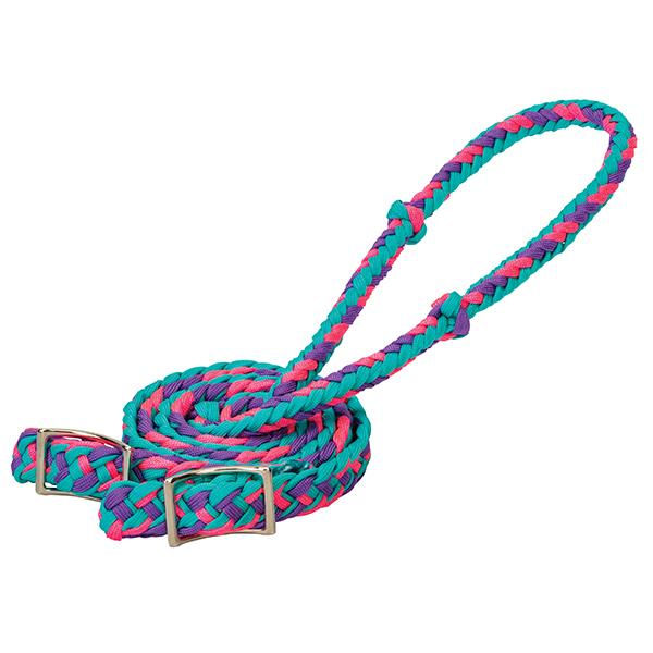Thumbnail: Weaver Braided Nylon Barrel Reins