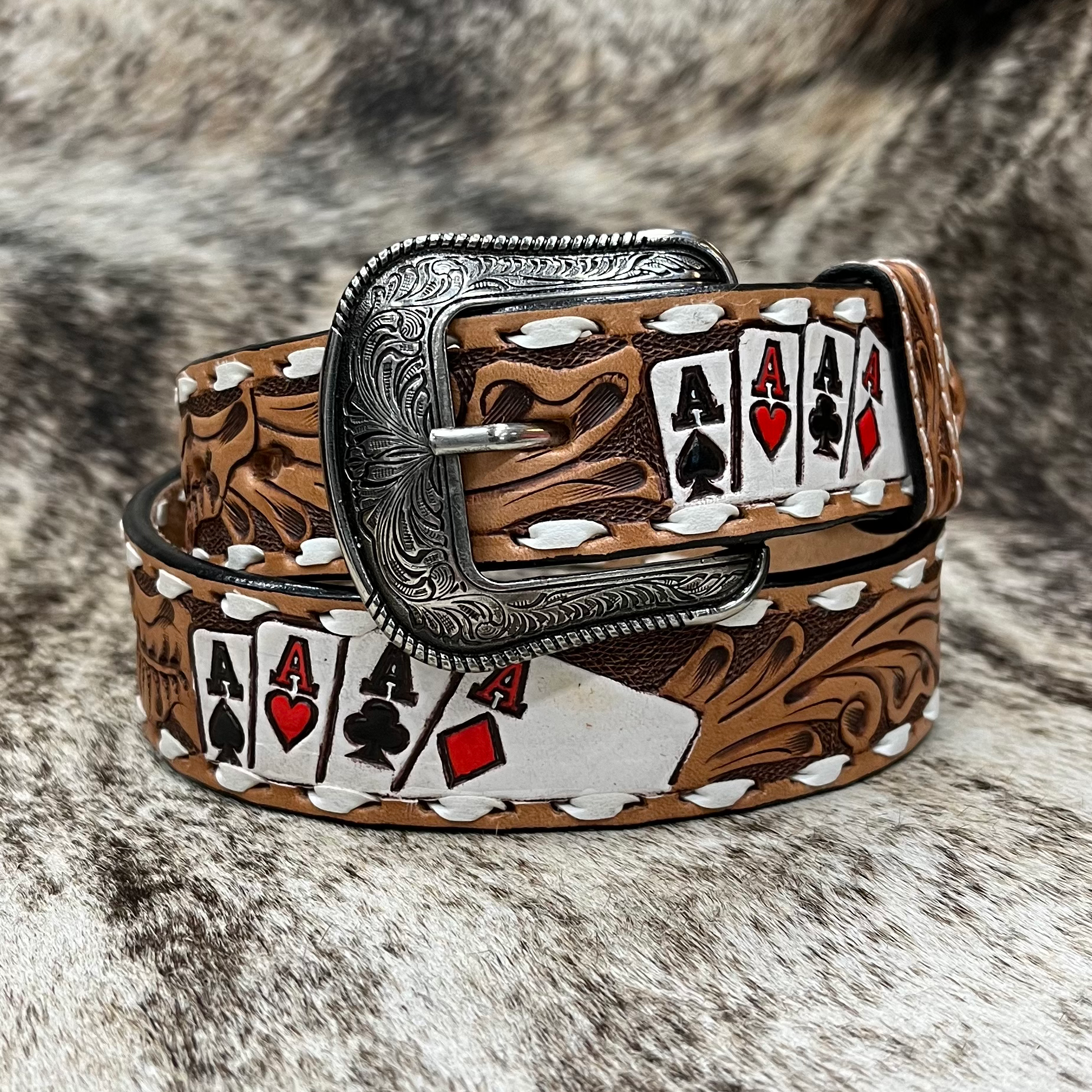 3D Belt - Card Suits