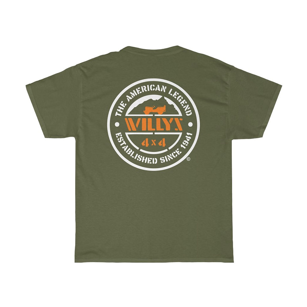Thumbnail: WILLYS Flat Fender Jeep - T-Shirt
