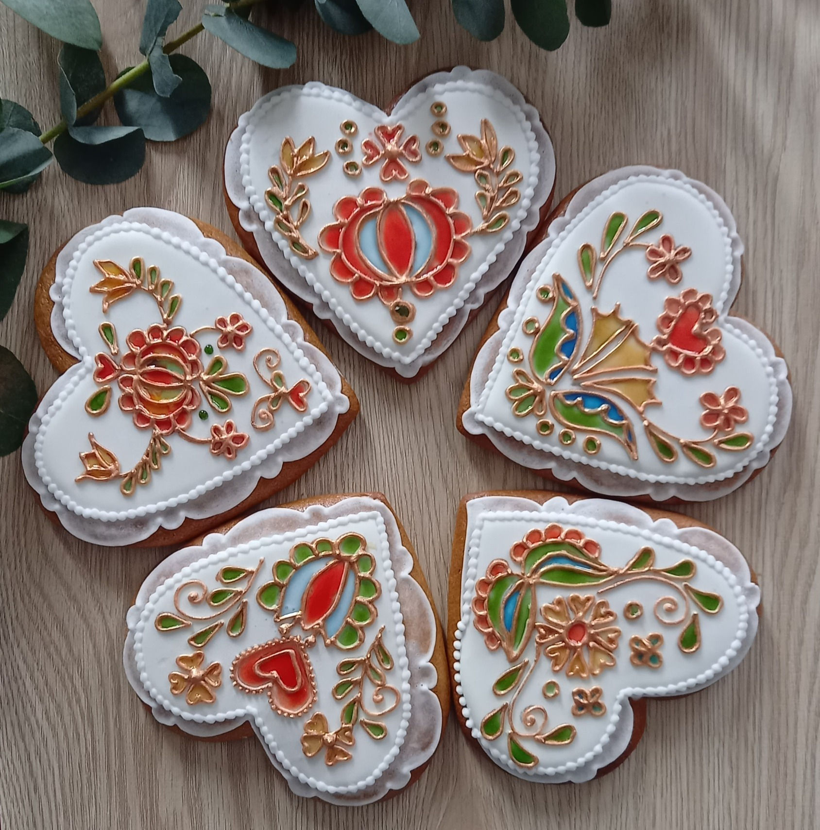 gâteau décoratif en pain d'épices