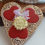 Miniature : Biscuit Coeur 18x18