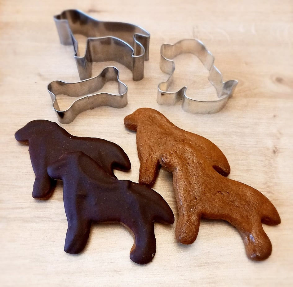 Miniature : Pain d'épice - petits chiots au chocolat/nature