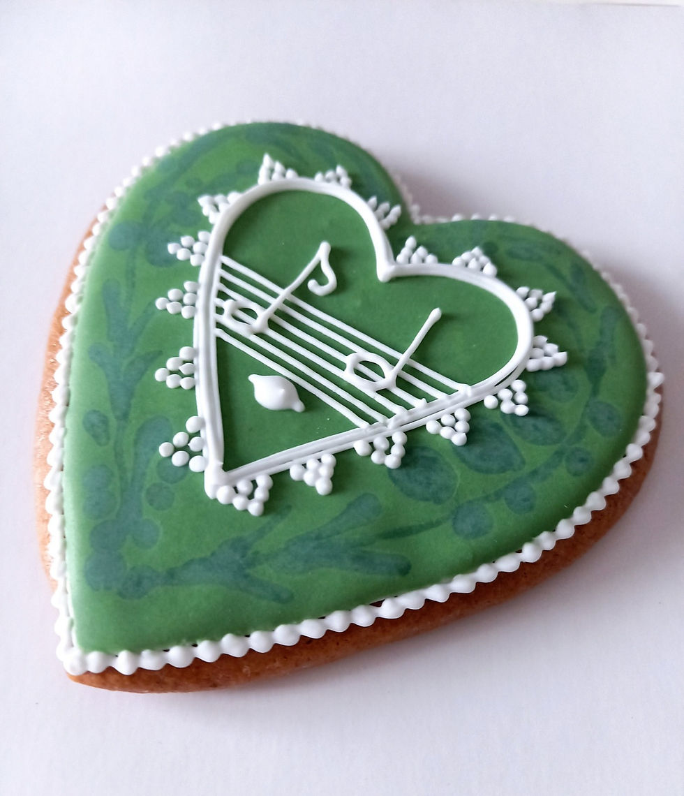Miniature : Biscuit Coeur 18x18