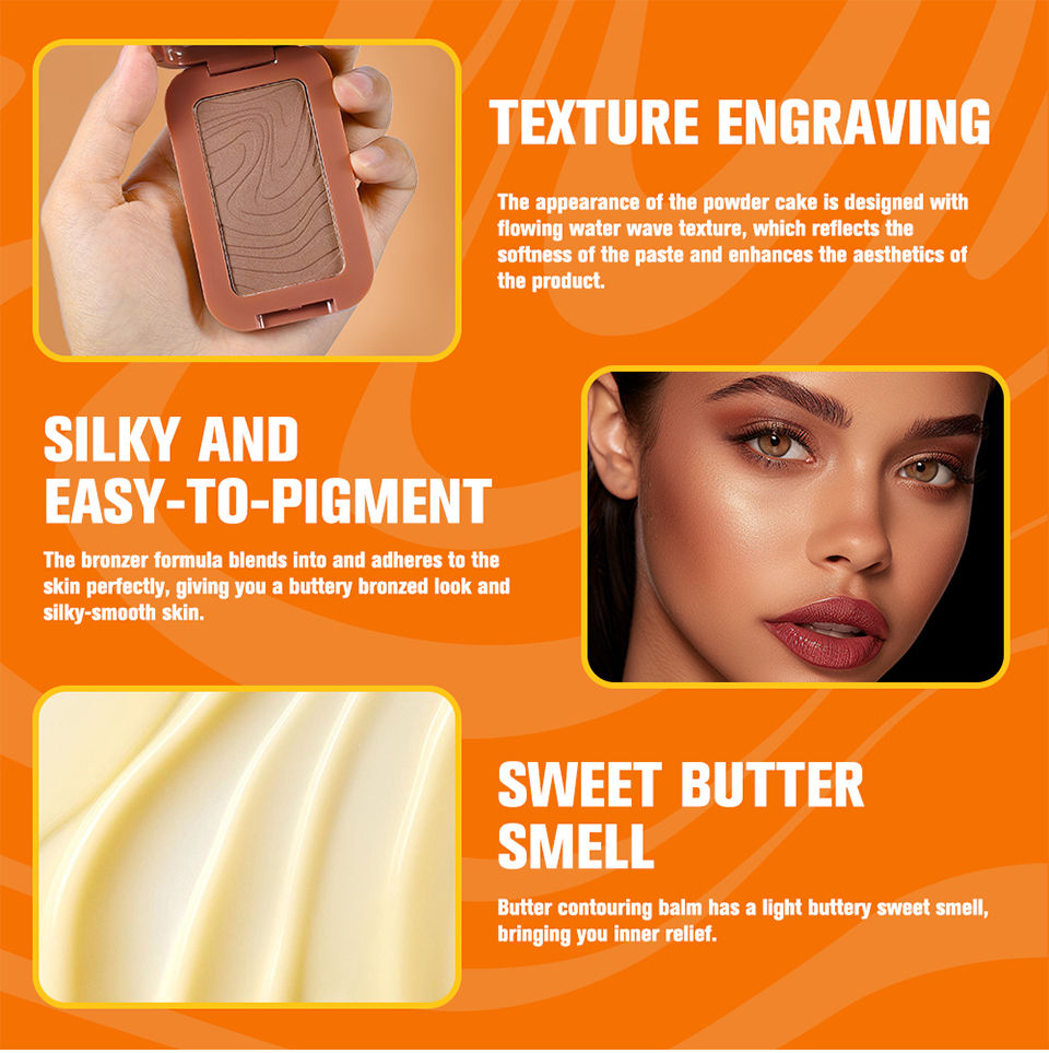 Thumbnail: Bronzer Makeup Contour Sticks Cosmetics Contouring for Face Bronzers and Illumin