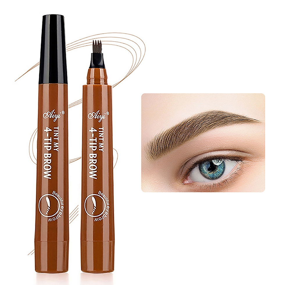 Thumbnail: Four-pronged eyebrow pencil, four-end, long-lasting, non-smudged, water-resistan