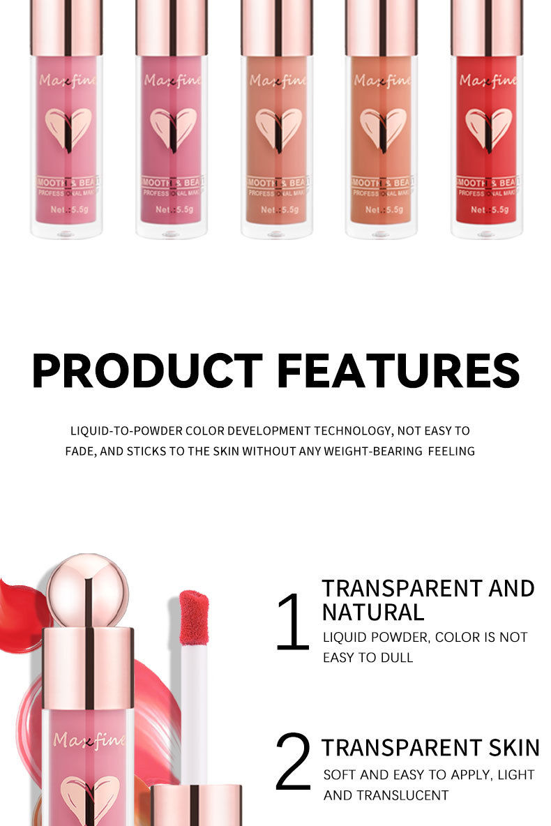 Thumbnail: Multifunctional Liquid Blush with Smooth Texture Long Lasting Pigmentation Hydra