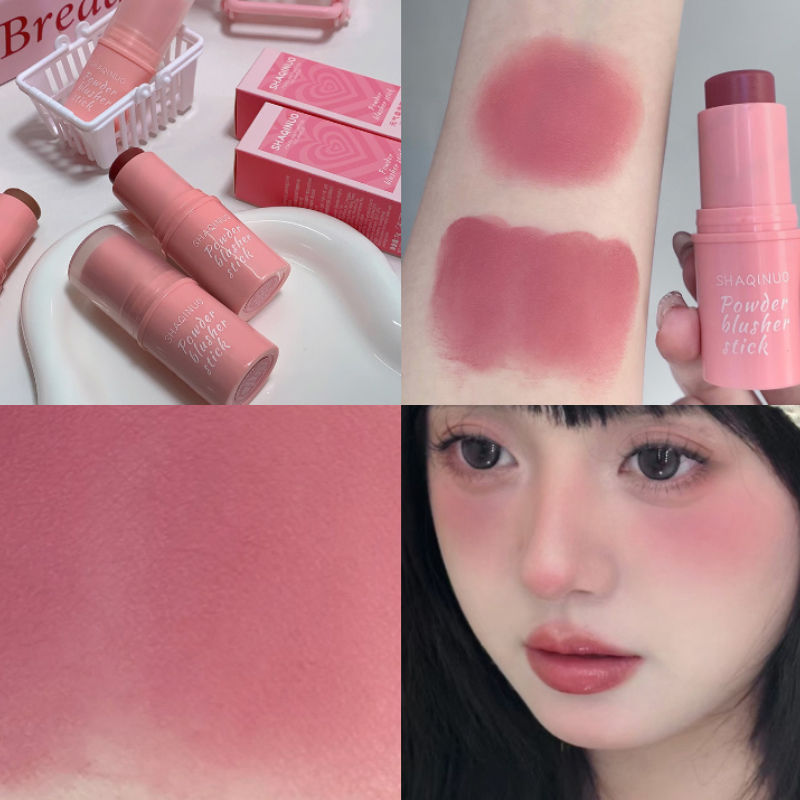 Thumbnail: Energizing Blush Stick - Natural Matte Finish / Creamy Texture