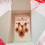 Thumbnail: Ruby-Red Fine Rhinestone Jewellery Set