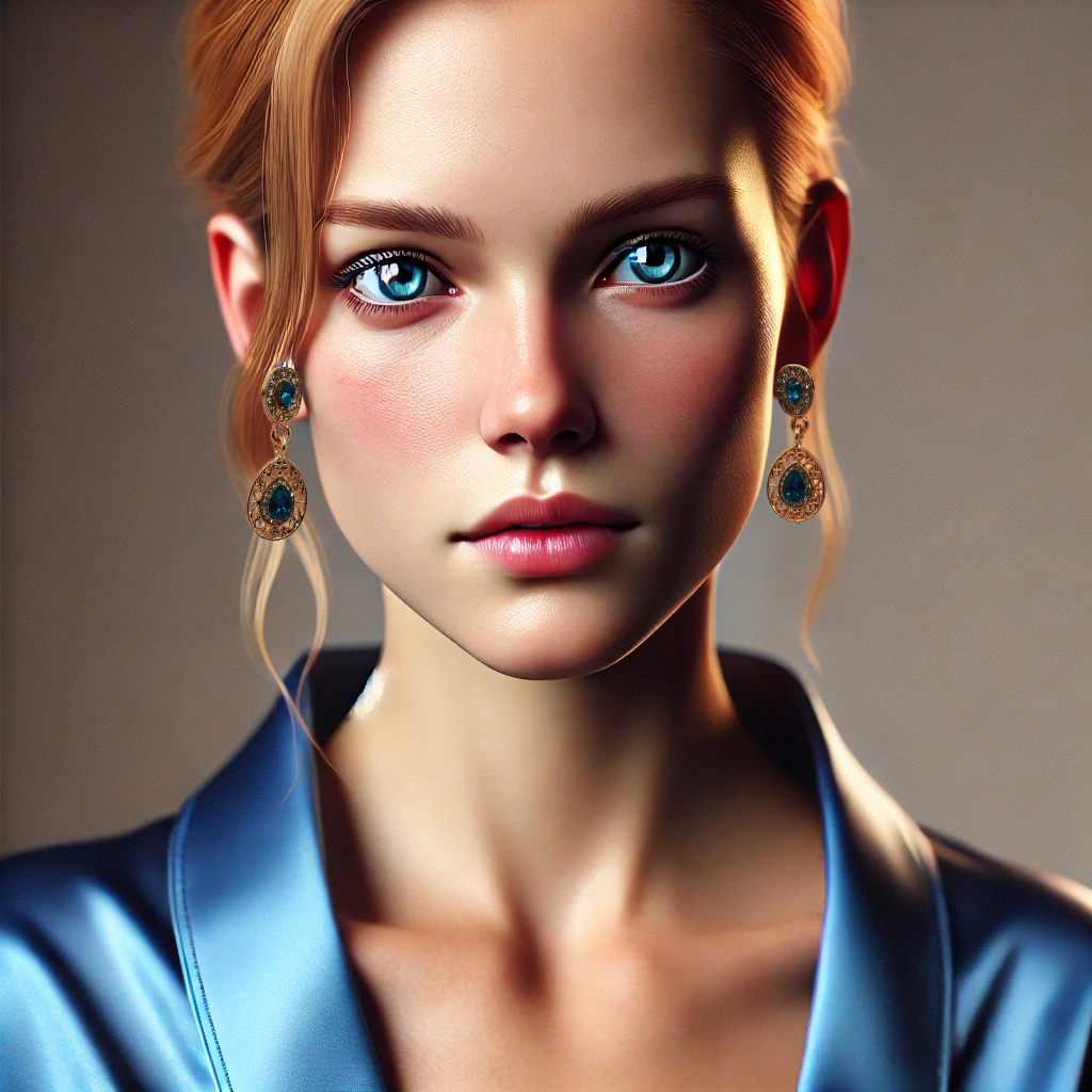 Royal Blue Crystal Drop Earrings