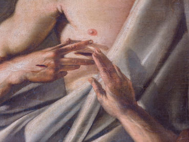 Tomás no estaba con ellos 