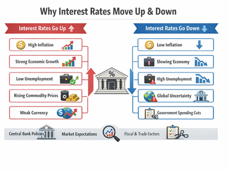Why Do Interest Rates Go Up and Down? Understanding the Key Drivers