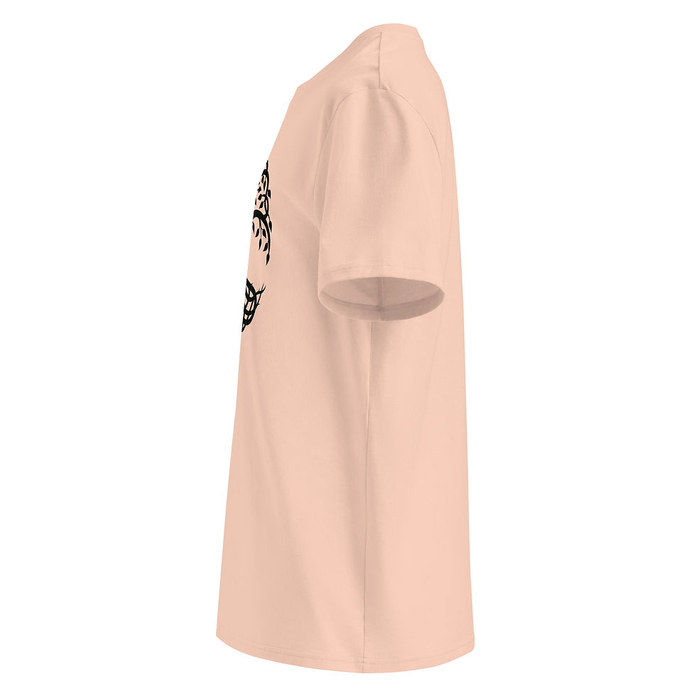 Thumbnail: Nytewood (Black Logo) Unisex organic ribbed neck t-shirt