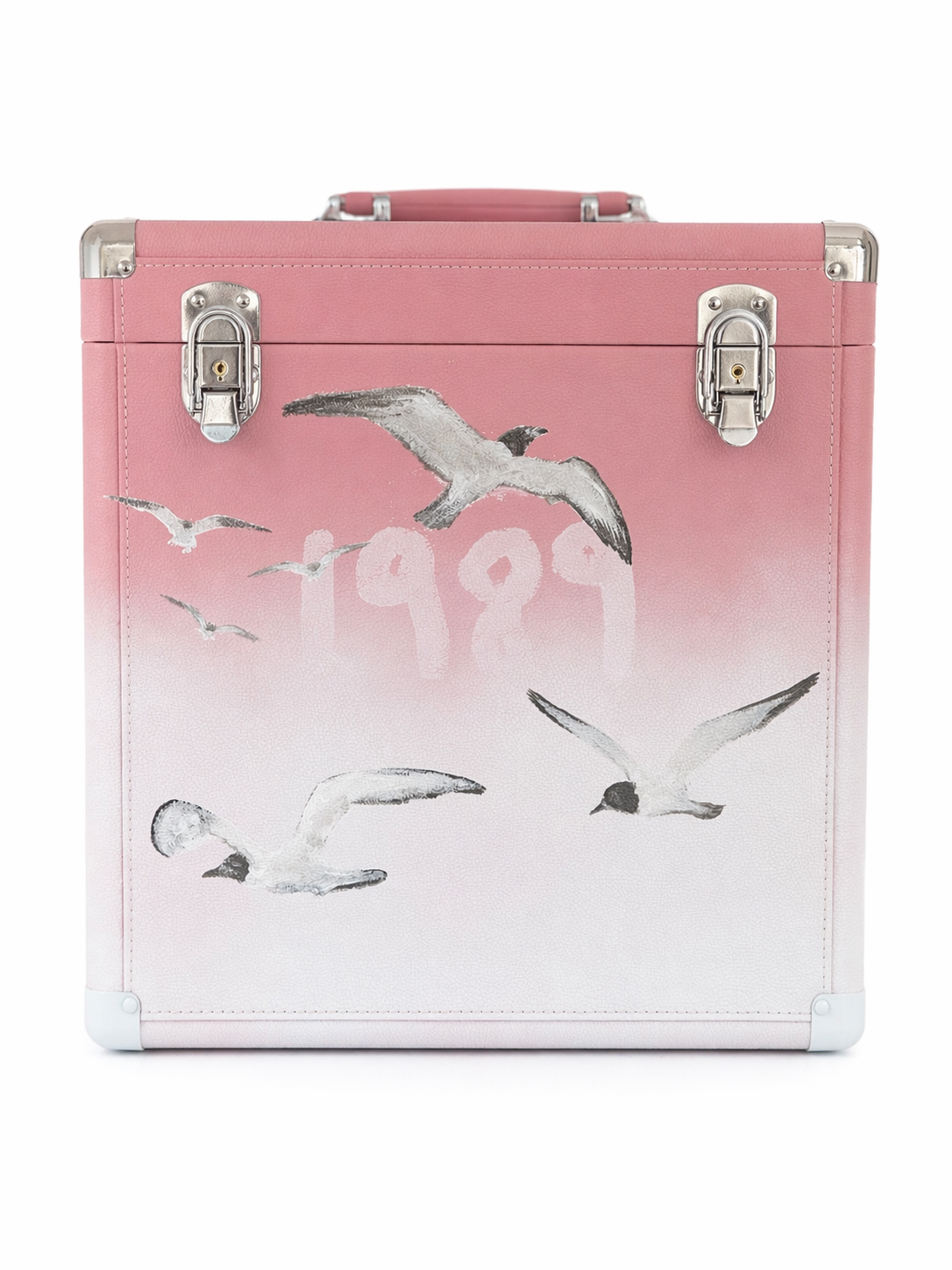 The '1989' Hand Painted Vinyl Case (Rose Garden Pink)