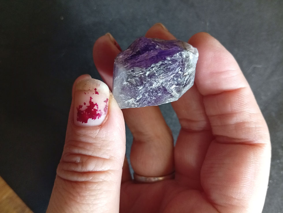 purple fluorite